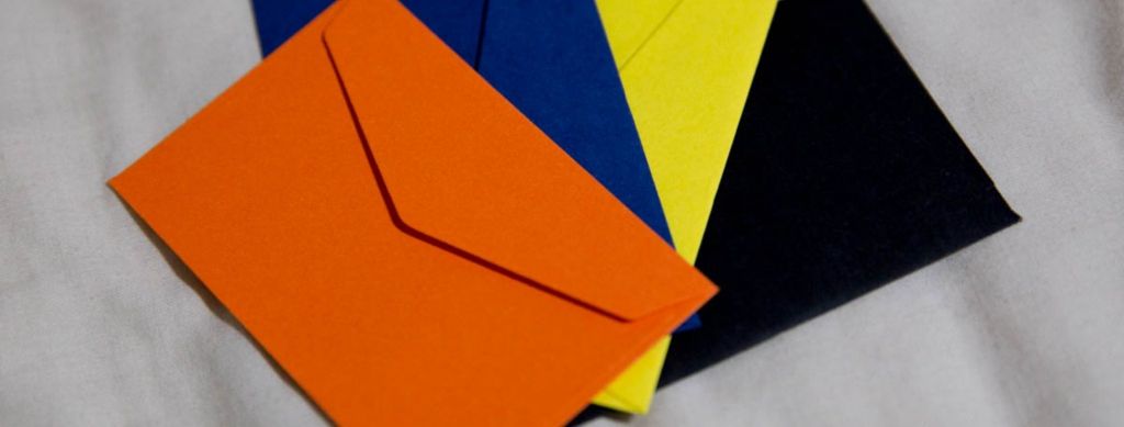 Envelops with Different Colors